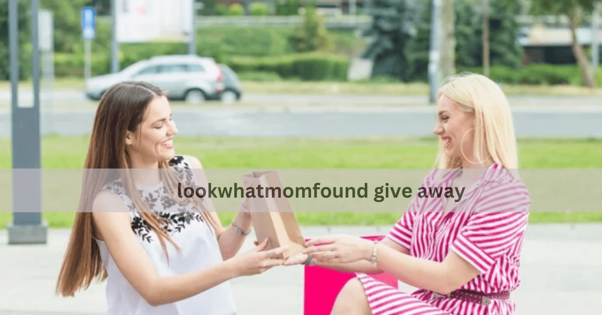 lookwhatmomfound give away